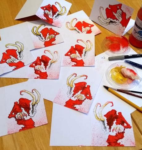 Krampus Christmas Cards - Paperblog