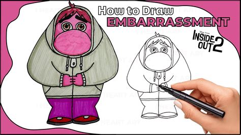 How To Draw Embarrassment Inside Out Youtube