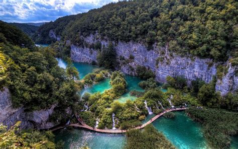 Wallpaper Id 544992 Landscape River Waterfall 2k Plitvice Lakes National Park Nature