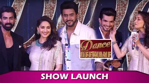 Dance Deewane Season 2 Show Launch Madhuri Dixit Arjun Bijlani