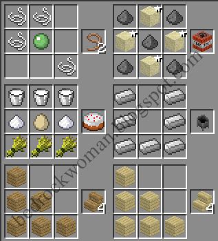 Minecraft Todos Los Crafteos De Minecraft