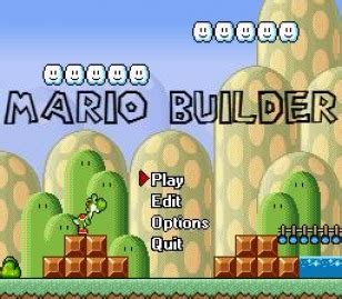 Mario Builder Fansite - Home