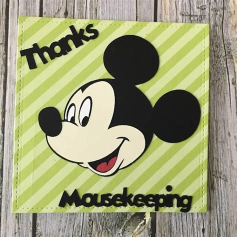 Mickey Mouse Tip Envelopes Etsy