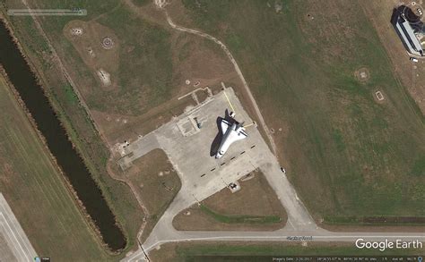 After watching the X-37B landing video, I noticed this mockup parked at ...