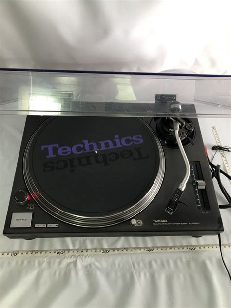 【やや傷や汚れあり】technics Sl 1200mk3 テクニクス レコード プレーヤー ターンテーブル 通電確認済 回転確認済の落札情報