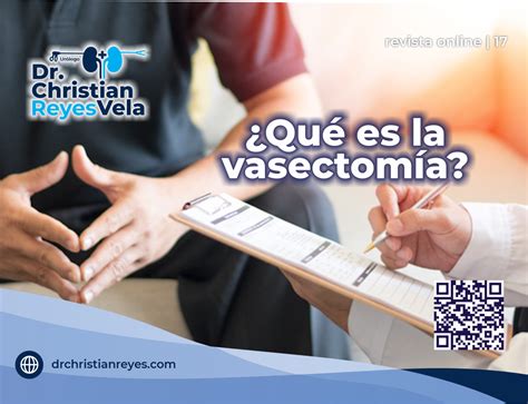 Qu Es La Vasectom A Dr Christian Reyes Vela