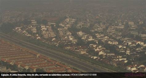 RIO ANTIGO on Twitter RT ORioAntigo Vista aérea da Linha Amarela