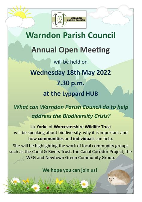 Annual Parish Meeting Warndon Parish Council