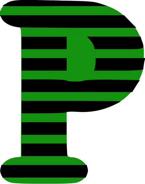 Letter P Free Vector Clipart Images On Creazilla