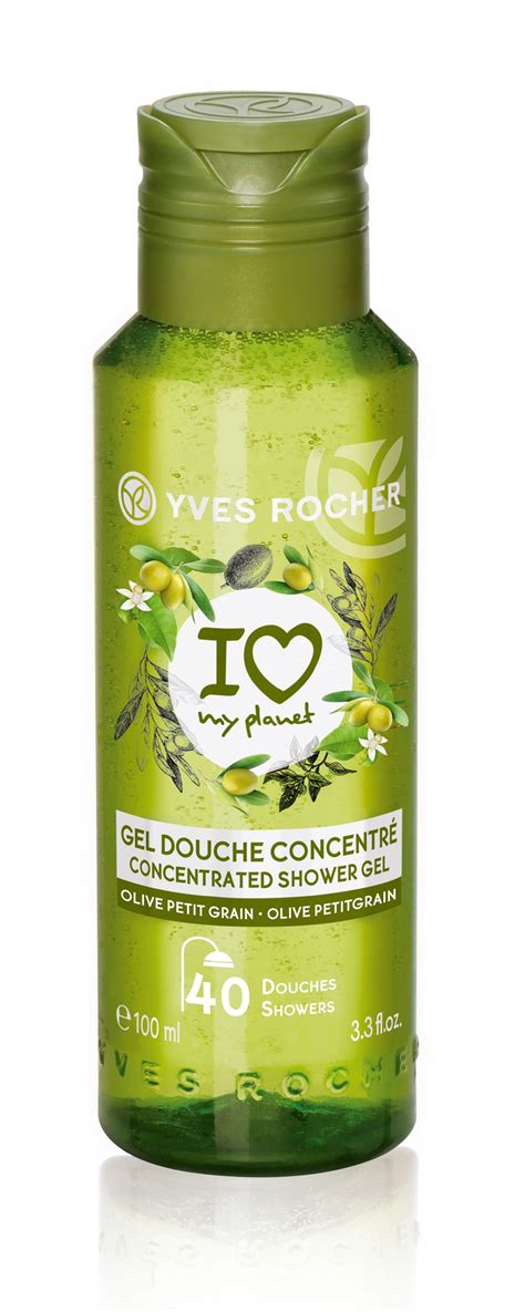 Yves Rocher Concentrated Shower Gel In Olive Petitgrain Yvesrocher