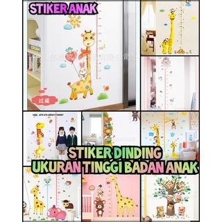 Jual JBTR STIKER DINDING UKURAN TINGGI BADAN WALLSTICKER UTB