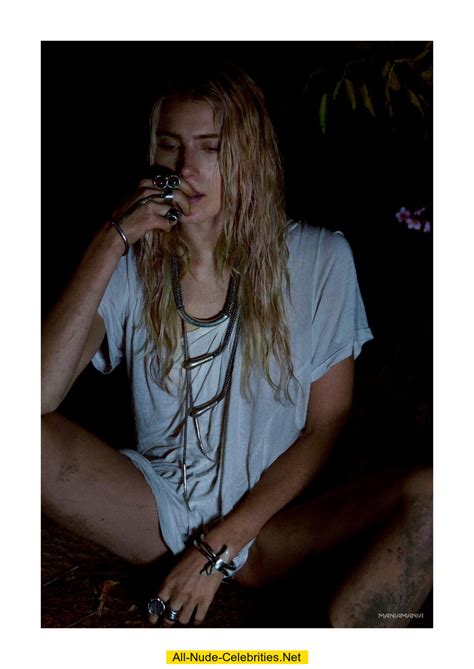 Dree Hemingway Sexy See Through Fully Nude