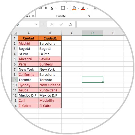 Comparar Dos Columnas En Excel Hot Sex Picture