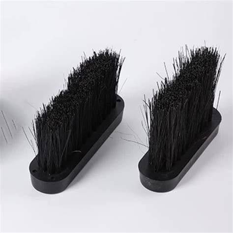 Lot De T Tes De Brosse De Rechange Rectangulaires Pour Chemin E Noir