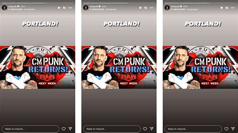 Cm Punk Shares One Word Message Following Wwe Raw