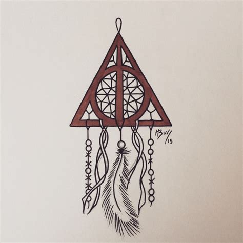 Deathly Hallows Drawing at GetDrawings | Free download