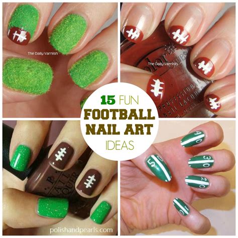 Fun Football Nail Art Designs Football Nail Art Football Nails