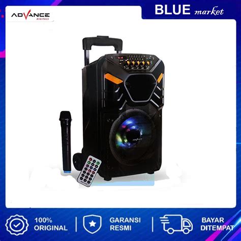 Jual Speaker Bluetooth Advance K Speaker Pa Hi Fi Portable Karaoke