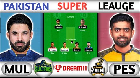 Pes Vs Mul Dream Prediction Pes Vs Mul Dream Team Pes Vs Mul