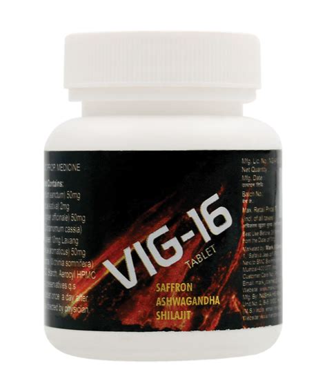 Vig 16 Tablet At ₹ 400bottle Sion Mumbai Id 24354800962