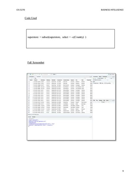 Superstore Data Analysis Using R PDF