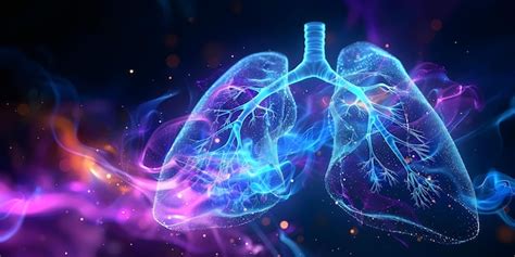 Premium Photo | Highlighting Inflammation in Human Lungs Through a D ...