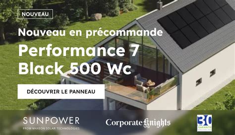 Nouveau Chez Ecostal Le Panneau SunPower De Maxeon Solar Technologies