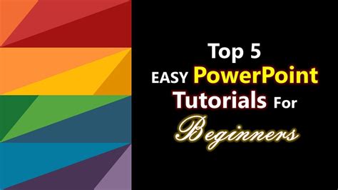 Top 5 PowerPoint Tutorials For Beginners Basic Fundamentals RECAP