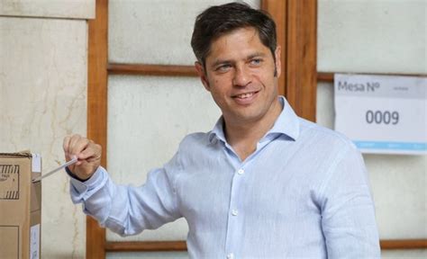 Votó Axel Kicillof En El Balotaje 2023 “a 40 Años De Democracia La Clave Es Votar Pensando En