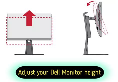 How To Adjust Dell Monitor Height? (Lower and Raise)