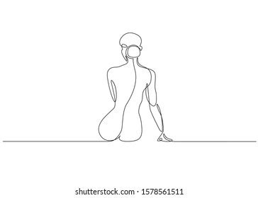 6 720 Line Art Woman Naked Images Stock Photos Vectors Shutterstock