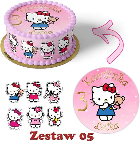 HELLO KITTY Вафельный набор с названием +6 ПЕРСОНАЖЕЙ купить в украине ...