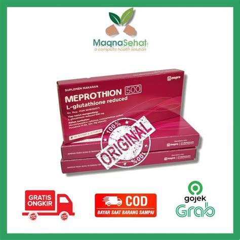 Jual Meprothion Glutathion Mg Per Box Strip Shopee Indonesia