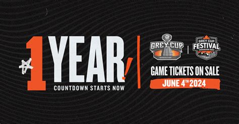 COUNTDOWN TO KICK-OFF: A TOAST TO THE 111th GREY CUP AND 2024 GREY CUP ...