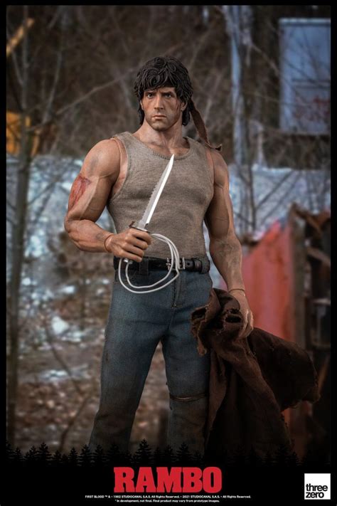 New Product Threezero 16 First Blood John Rambo John Rambo