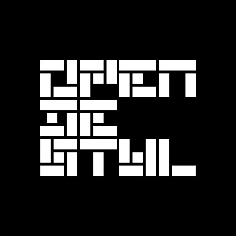 Open De Styl. Typography design inspired by the artistic movement De Stijl. Here is a link for ...