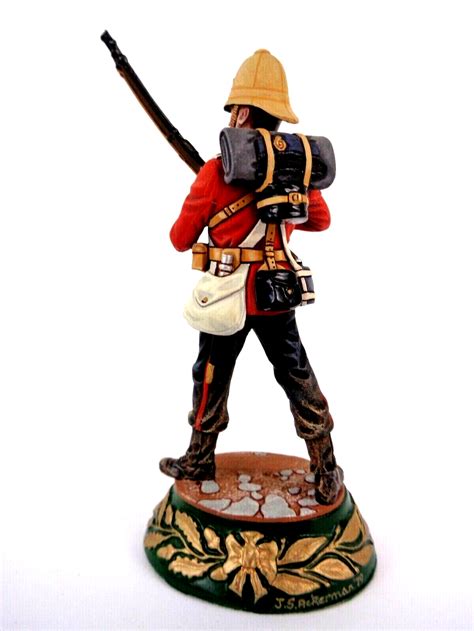 Charles Stadden Figure Studio Painted Private Marching Order 24th 1879