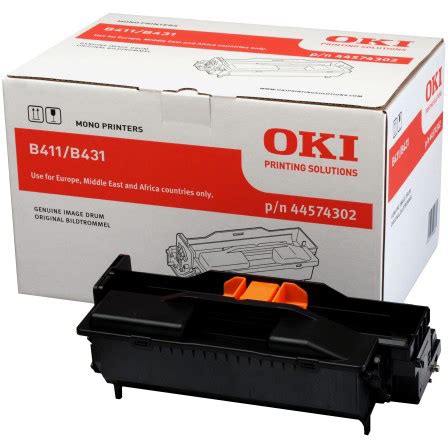 Original OKI 44574302 Black Drum Unit (44574302) - Oki B411dn toner ...