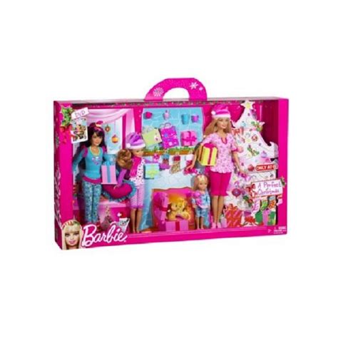 Barbie® Sisters Holiday 4-Pack (TG) - X2815 BarbiePedia