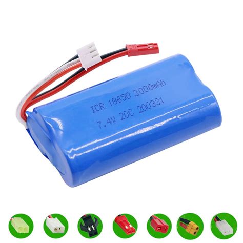 74 V 3000mah 2s 18650 Lipo Batterie Für Udi U12a Syma S033g Q1 H100 H