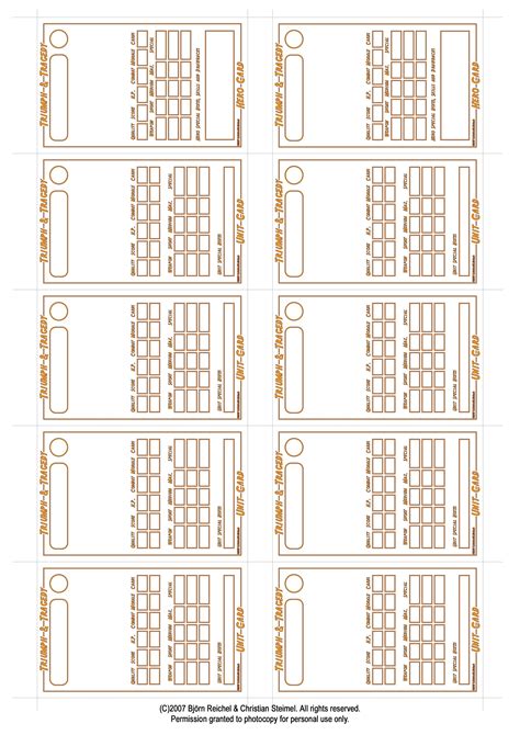 Triumph & Tragedy Adventure Wargame Rules