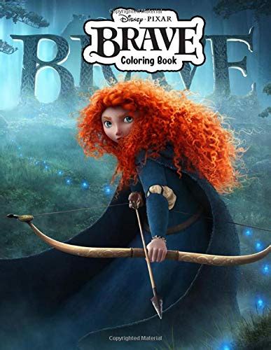 Brave Coloring Book: A Perfect Gift For Kids And Adults. Great Quality Coloring Book. Brave ...