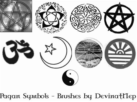 Pagan Symbols Brushes 5.0 by DeviantNep on DeviantArt