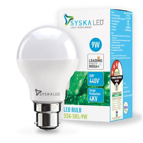 W Syska Led Bulb Lm Cool White At Rs Box In New Delhi Id