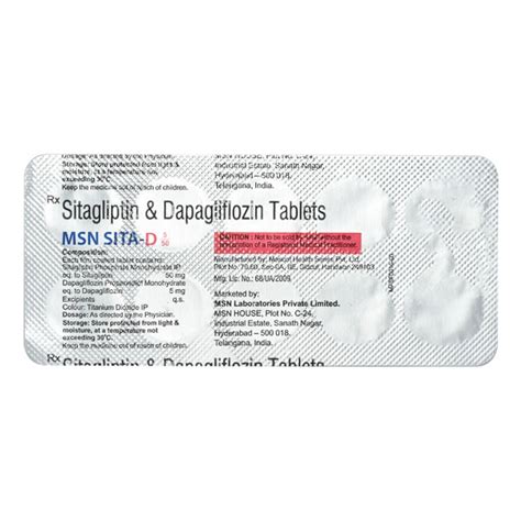 Buy Msn Sita D Tablet S Online At Upto Off Netmeds