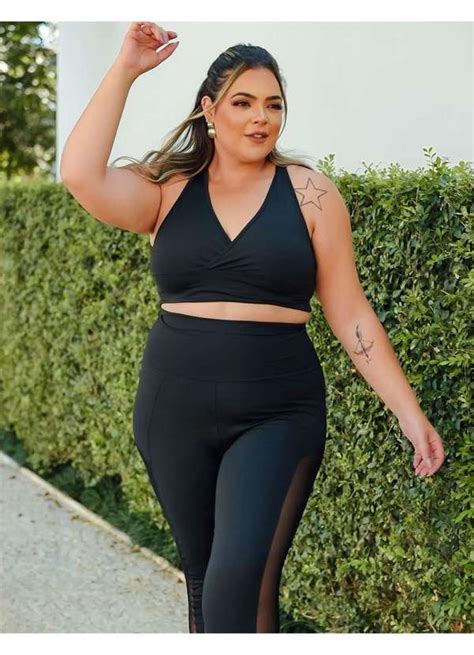 Topo 64 imagem calça de ginástica plus size br thptnganamst edu vn