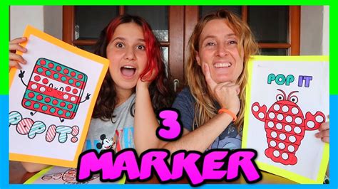 Tradeo De Pop It Fidget En 3 Marker Challenge Intercambio De