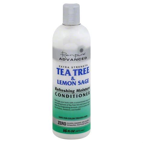 Renpure Advanced Extra Strength Tea Tree And Lemon Sage Refreshing Moisture Conditioner 16 Fl Oz