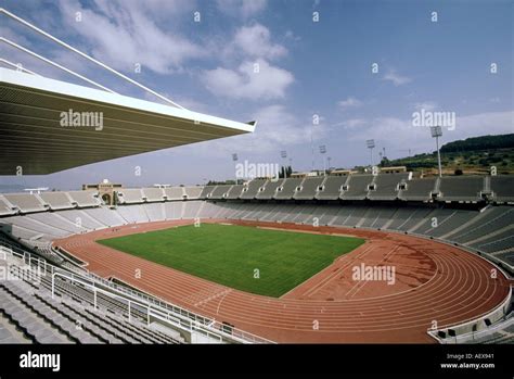 Estadio olímpico BARCELONA ESPAÑA Fotografía de stock - Alamy