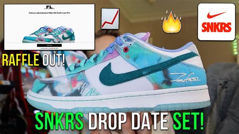 Futura Labs Sb Dunk Low Snkrs Drop Date Confirmed Raffles Going Live